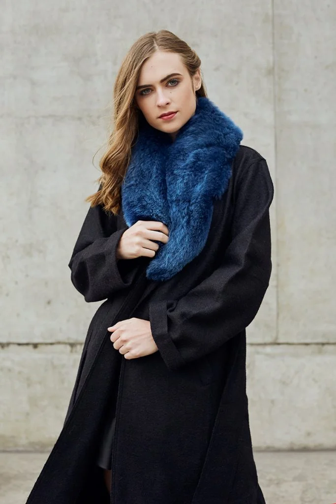 Tungsten Overcoat. Norgäte - Luxury Alpaca Clothing​