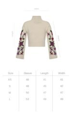 FlowerySweater Size. Norgate. Luxury Alpaca Clothing