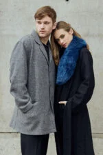 Tungsten Overcoat. Norgäte - Luxury Alpaca Clothing​