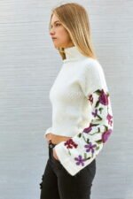 Flowerysweater Flowery Sweater. Norgäte - Luxury Alpaca Clothing