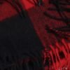 Red and black tartan