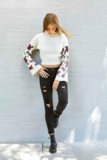 Flowery-Sweater-II Norgate, Alpaca Clothing