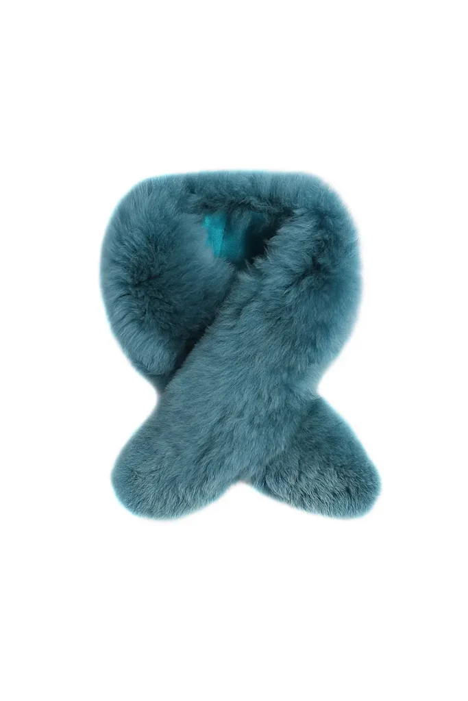 Argon Fur Stole. Norgäte - Luxury Alpaca Clothing.