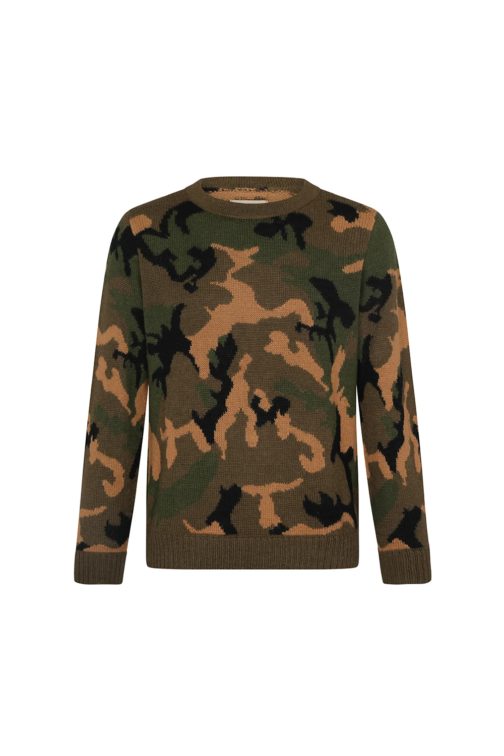 CamouflageSweater - Men's Clothing - Norgate. Luxury Alpaca Cothing